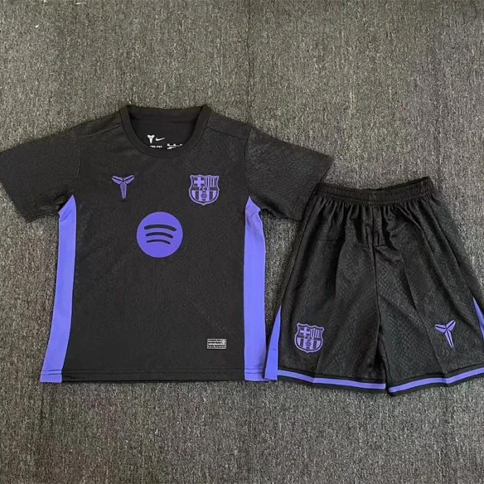 25-26 BAR Black Joint Edition Kids Soccer Jersey