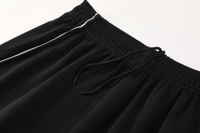2025 AD Black Jacket Tracksuit #2319