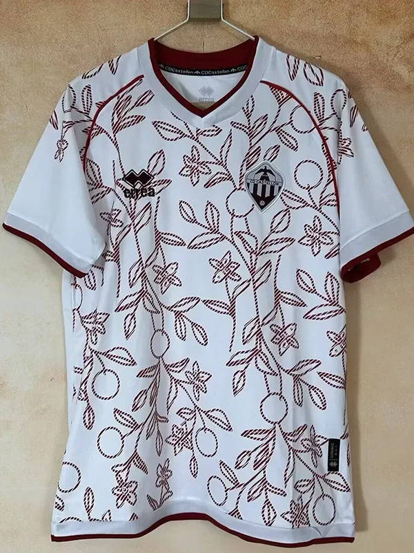 2025-26 CD Castellon Away Fans Soccer Jersey