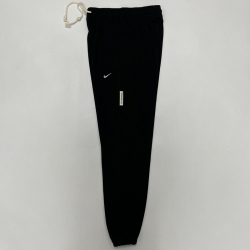 W1纯棉卫裤 NK Black Top Quality Sweatpants (Have Pocket)