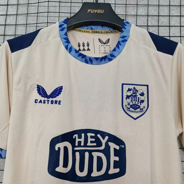 25-26 Huddersfield Town Third Fans Soccer Jersey