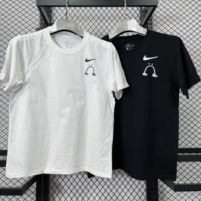 T207 NK White High Quality Casual T-Shirt
