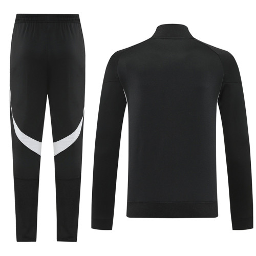 2025 AD Black Jacket Tracksuit #AJ25