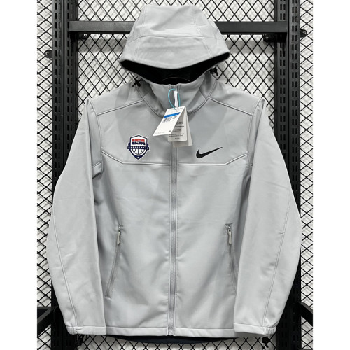 2025 USA NK Grey Outdoor Jackets # RK904冲锋衣