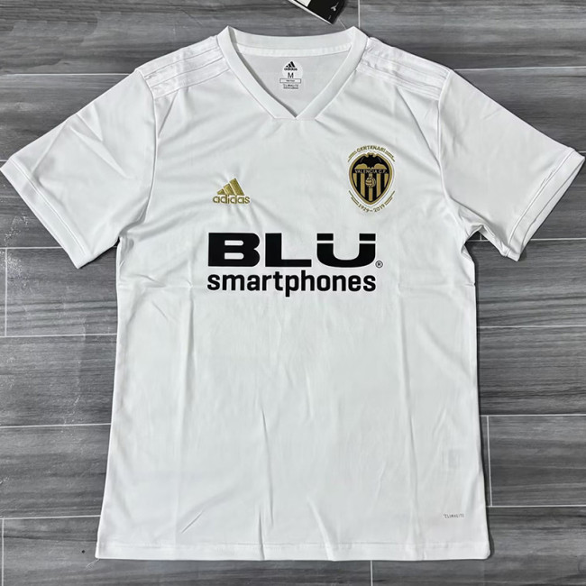 2018-2019 Valencia Home Retro Soccer Jersey