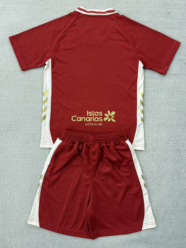 2025-26 CD Tenerife Away Kids Soccer Jersey