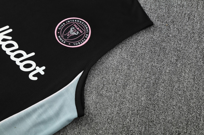 2025-26 Inter Miami Black Tank top and shorts suit
