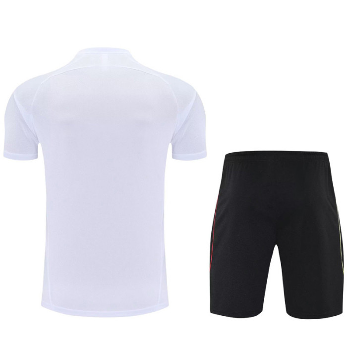 25-26 JUV White Training short Suit