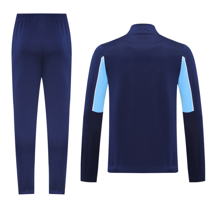25-26 Marseille Royal blue Jacket Tracksuit #01