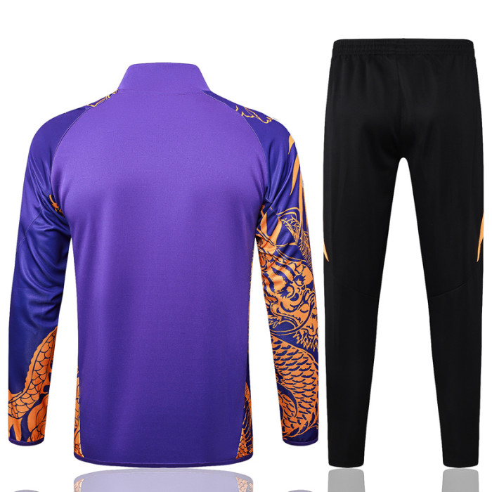 24-25 RMA Purple Jacket Tracksuit #A799(喷墨龙)