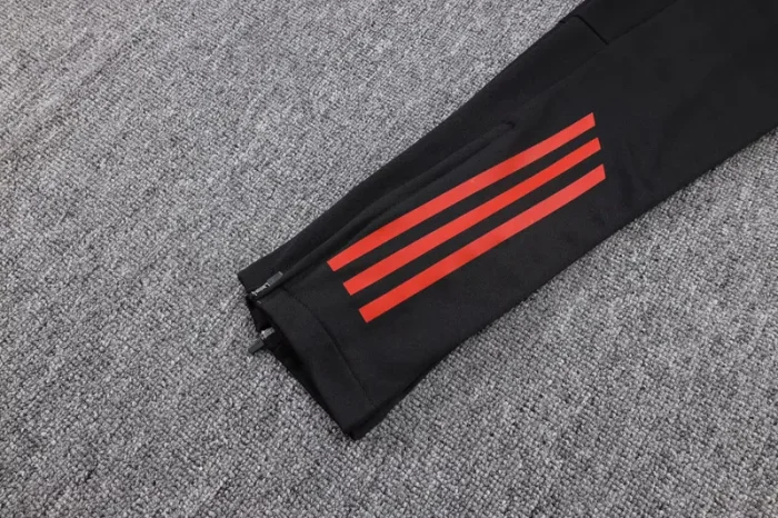 2025-26 Lyon Black Training Long Pants (Have Pocket)