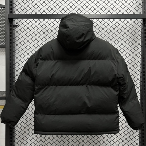 24-25 MF3 NK Black Hooded Cotton Coat #棉衣
