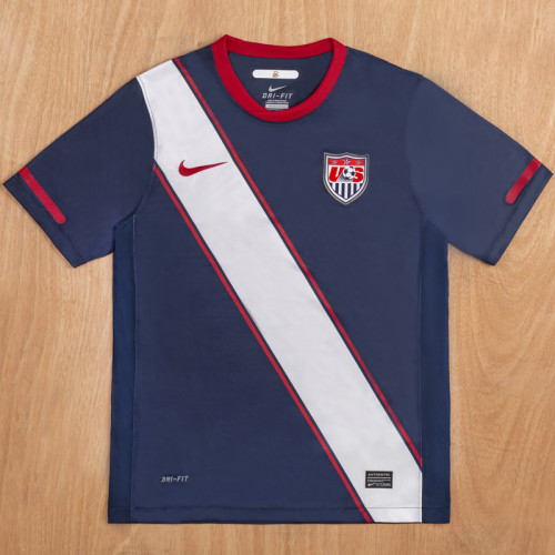 2010 USA Away Retro Soccer Jersey