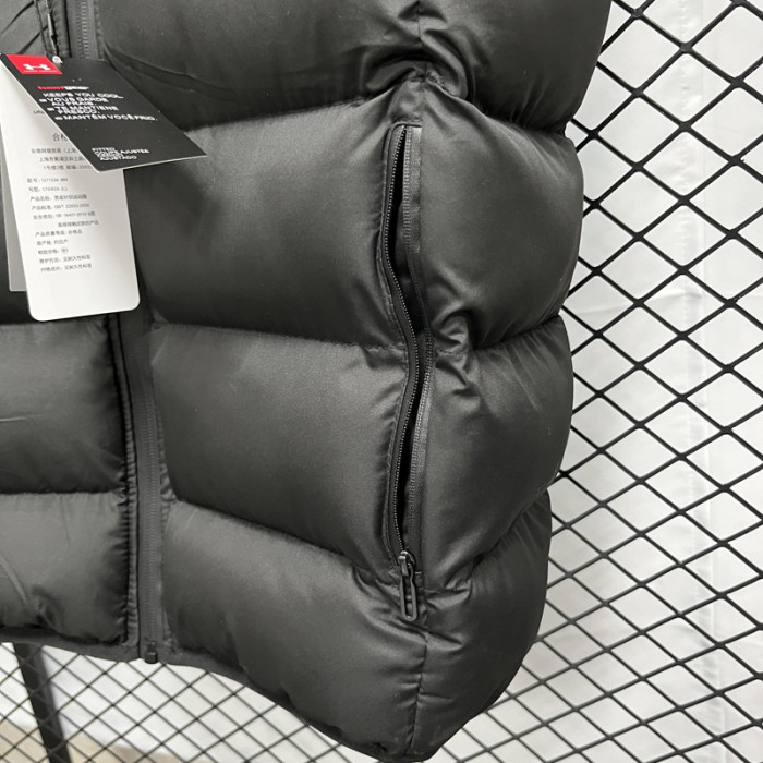 24-25 J1 UA Black Cotton jacket vest (Waistcoat) #马甲