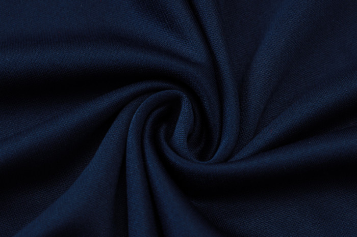2025-26 RMA Royal blue Kids Half Pull Tracksuit#E2539(童装)(半拉链)