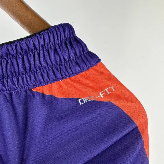 2023-24 SUNS Purple Away Top Quality NBA Pants