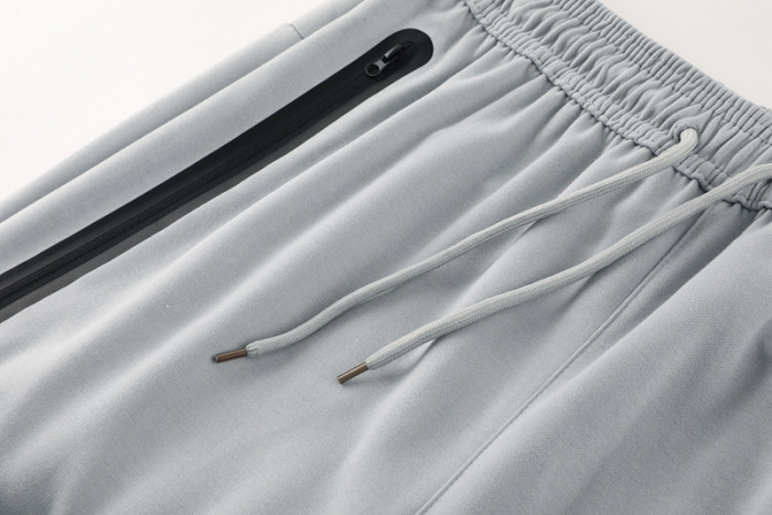 2024 NK Grey Hoodie Jacket Tracksuit #NM07