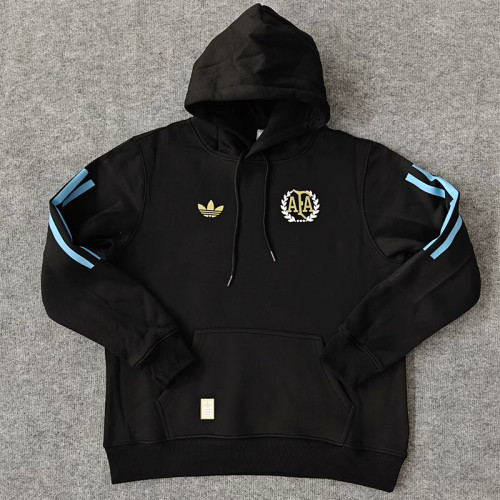 24-25 Argentina Black Hoody 黑色(加绒)