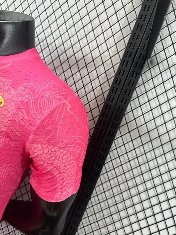 25-26 RMA Pink Black Special Edition Player Version Training Shirts (粉龙纹)