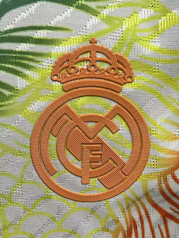 25-26 RMA White Special Edition Player Version Training Shirts(翻领龙)