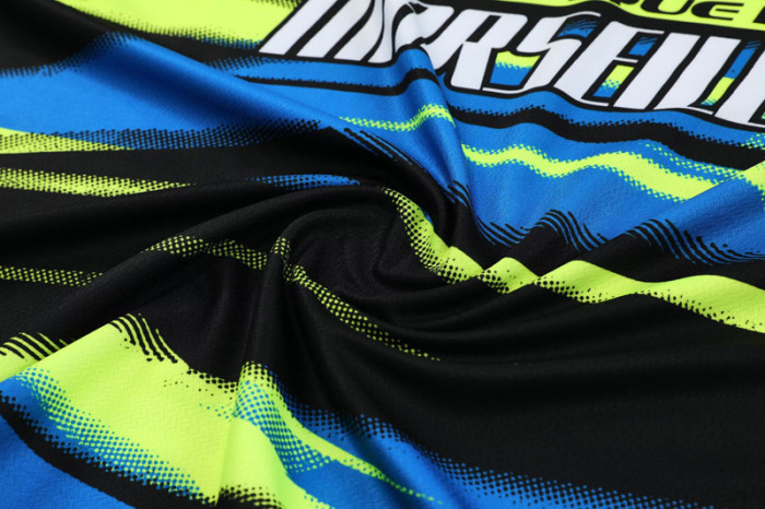 25-26 Marseille Fluorescent green Training Short Suit