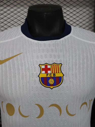 24-25 BAR White Special Edition Player Version Training Shirts *酷玩