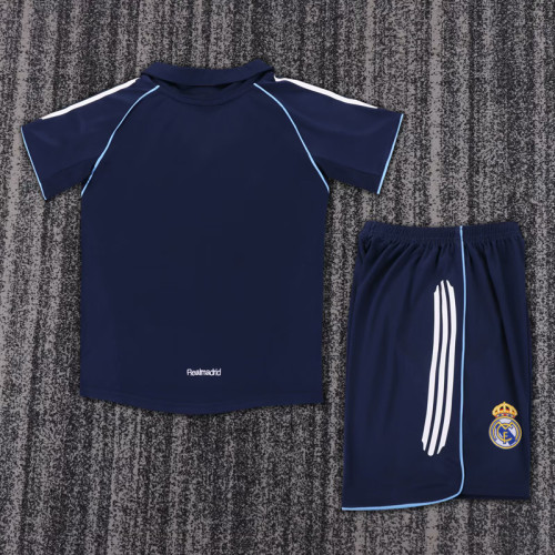 2005-2006 RMA Away Kids Retro Soccer Jersey