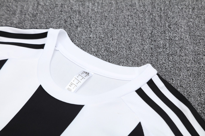 2025 AD White black Training Short Suit