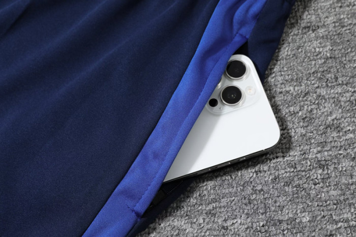 25-26 AL-Nassr Royal blue Polo Tracksuit
