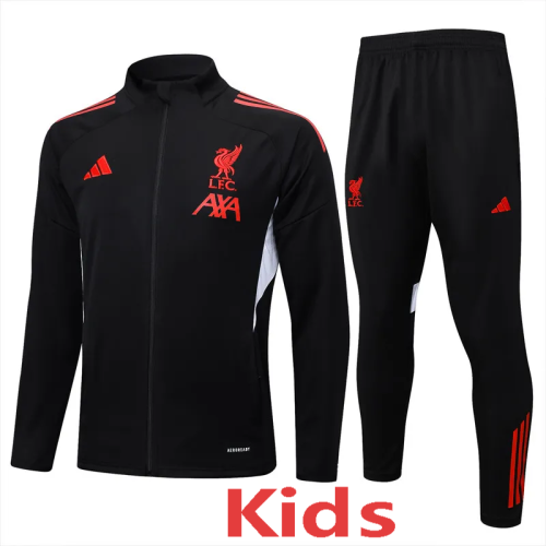 2025-26 LIV Black Kids Jacket Tracksuit #E2548(童装）