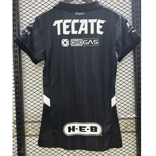 24-25 Monterrey Third Women Soccer Jersey (女)黑色