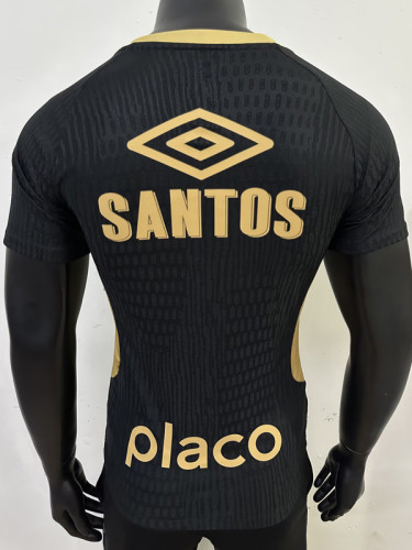 25-26 Santos FC Black Special Edition Player VersionTraining Shirts