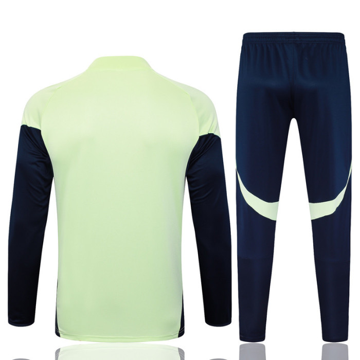 25-26 RMA Light green Half Pull Tracksuit #B2542(半拉链)