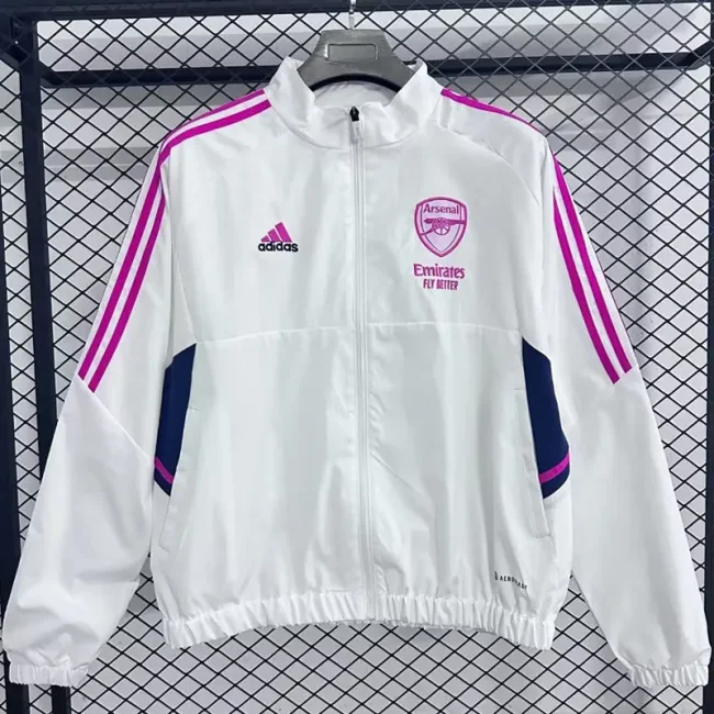 25-26 ARS White Windbreaker