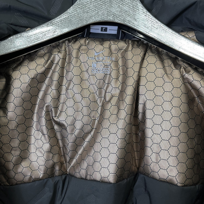2024 NK Cotton Thickened warm Black Outdoor Jackets #A801加棉冲锋衣