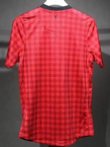 2012-2013 Man Utd Home Player Version 球员 Retro Soccer Jersey