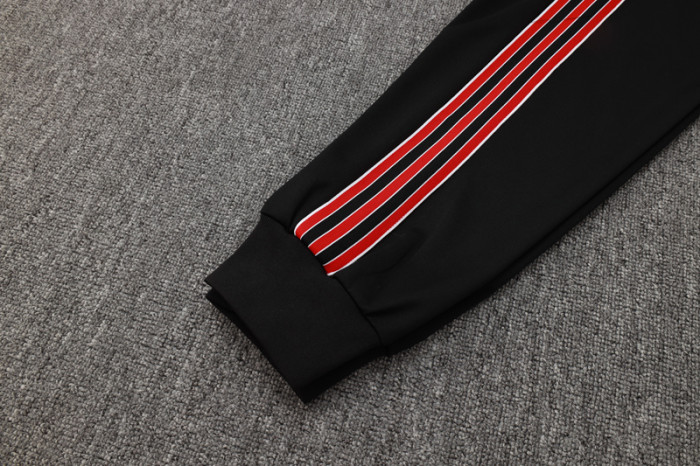 2025-26 Man Utd Black Jacket Tracksuit #A2508