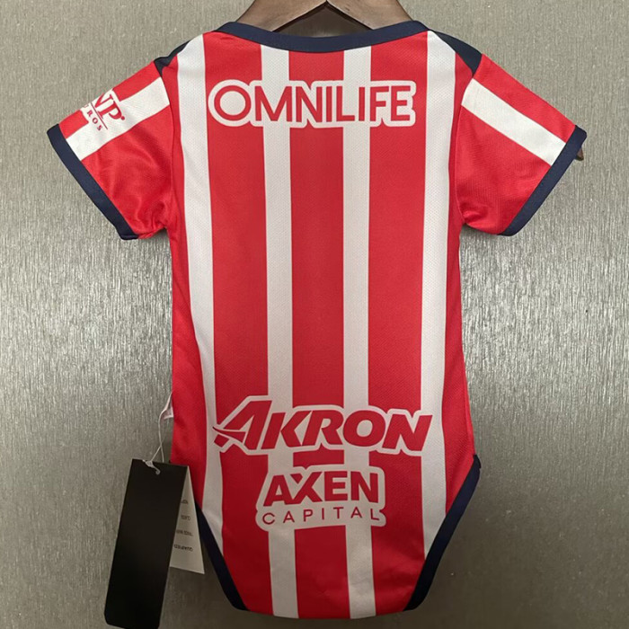 2025-26 Chivas Home Baby Infant Crawl Suit