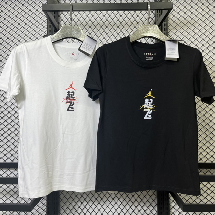 T120 Jordan Black High Quality Casual T-Shirt #起飞