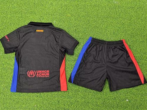 24-25 BAR Away Kids Player Version Soccer Jersey (球员童装)