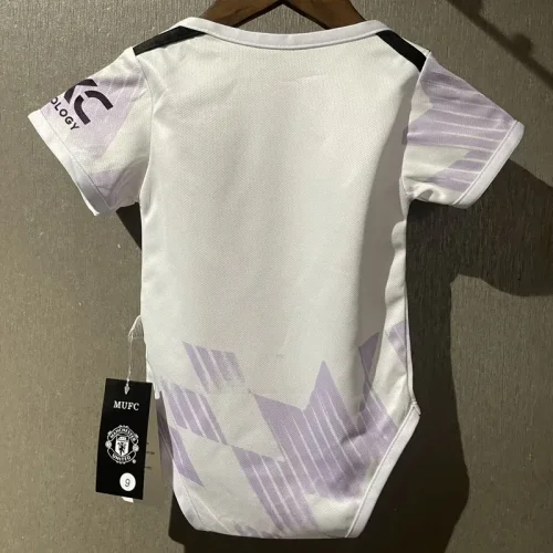 25-26 Man Utd Away Baby Infant Crawl Suit