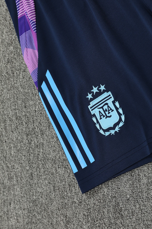 24-25 Argentina Light blue Tank top and shorts suit