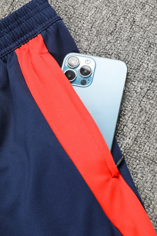 24-25 Man Utd Royal blue Kids Long Sleeve Training Tracksuit (童装)