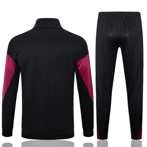 24-25 PSG Jordan Black Jacket Tracksuit #A766