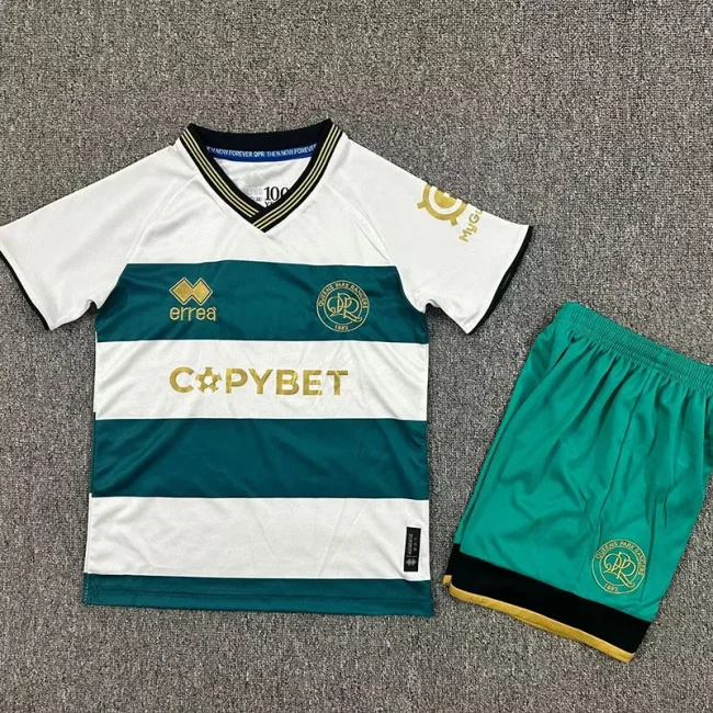25-26 QPR Away Kids Soccer Jersey (女王公园)