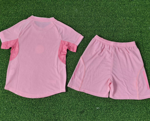 25-26 Algeria Pink Special Edition Kids Player Version Soccer Jersey(球员童装)