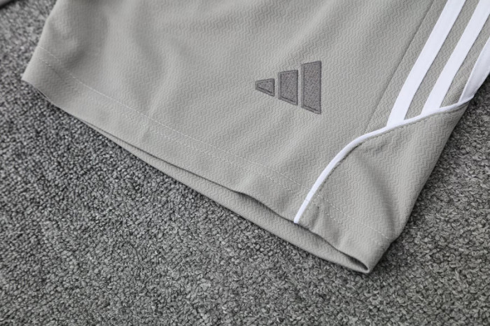 2025-26 RMA Grey white Training Short Suit
