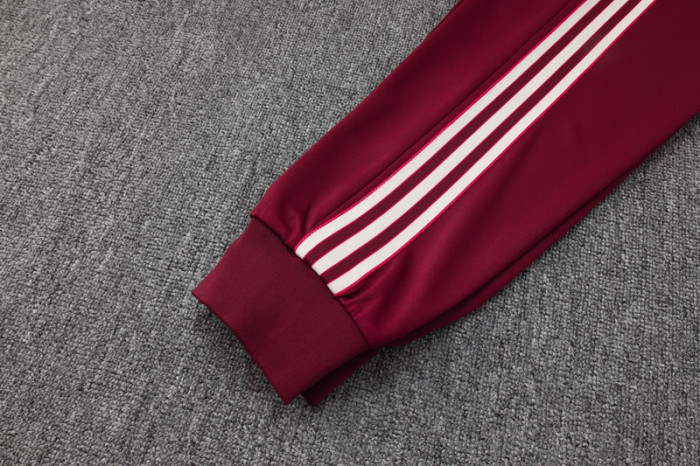 25-26 Bayern Jujube red Jacket Tracksuit #A2506