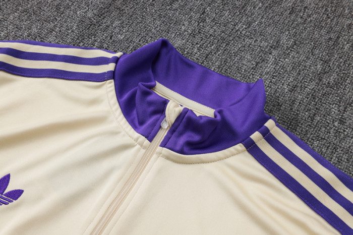 2025-26 RMA Khaki Kids Half Pull Tracksuit #E2547(童装)(半拉链)