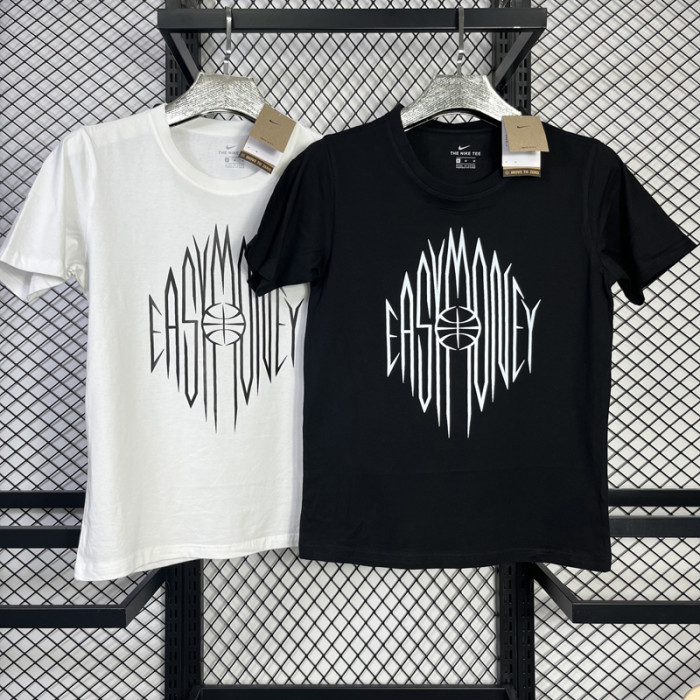 T131 杜兰特 Black High Quality Casual T-Shirt